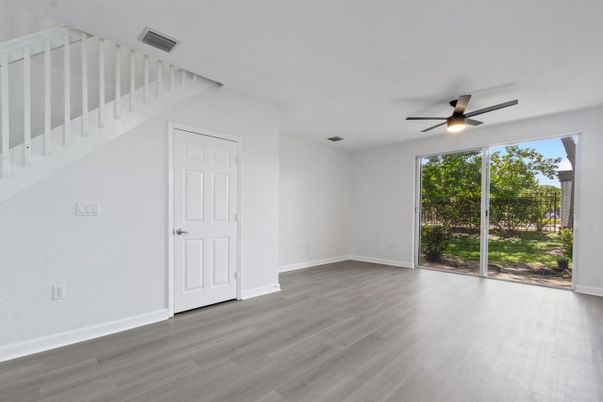 Empty room, Interior, Wood Texture Flooring