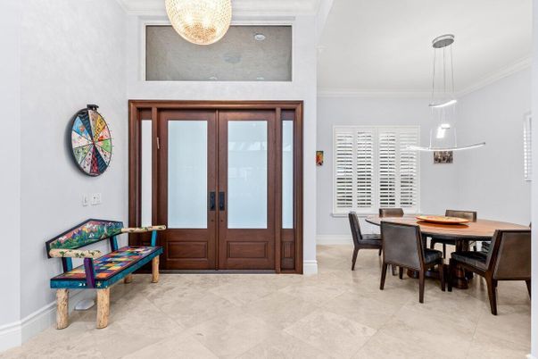 Dining room, Interior, Pendant Lights