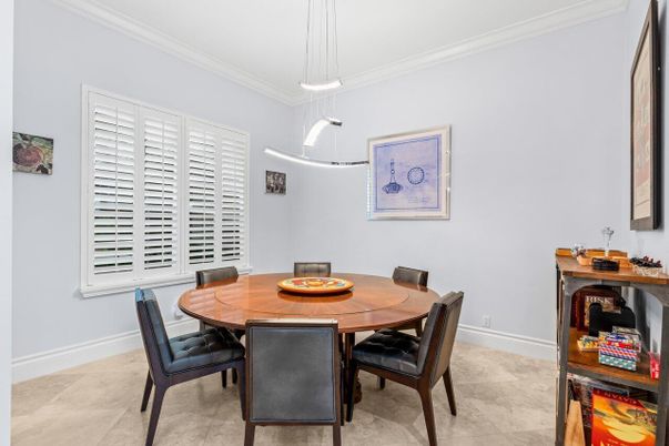 Dining room, Interior, Pendant Lights