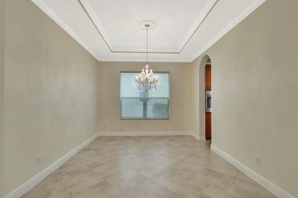 Chandelier, Empty room, Interior