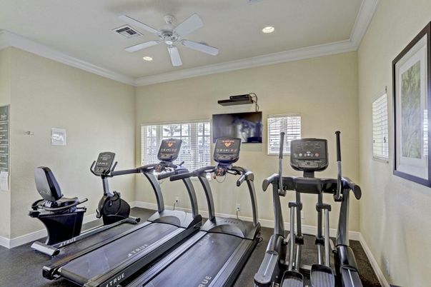 Fitness Equipment, Interior, Recessed Lighting