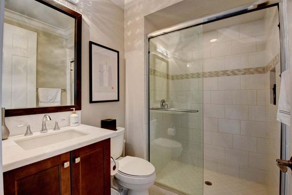 Bathroom, Glass Shower, Interior