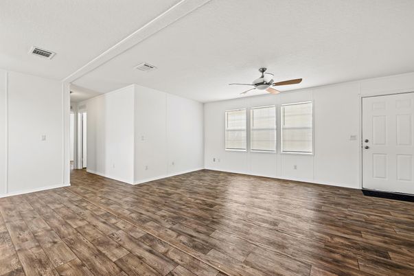 Empty room, Interior, Wood Texture Flooring