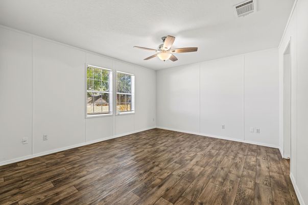 Empty room, Interior, Wood Texture Flooring