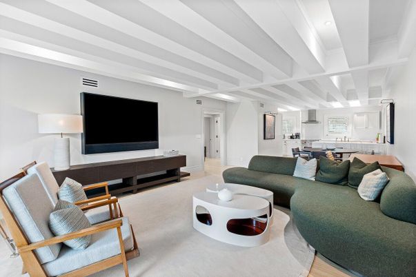Dining room, Interior, Living room, Recessed Lighting, Wood Texture Flooring