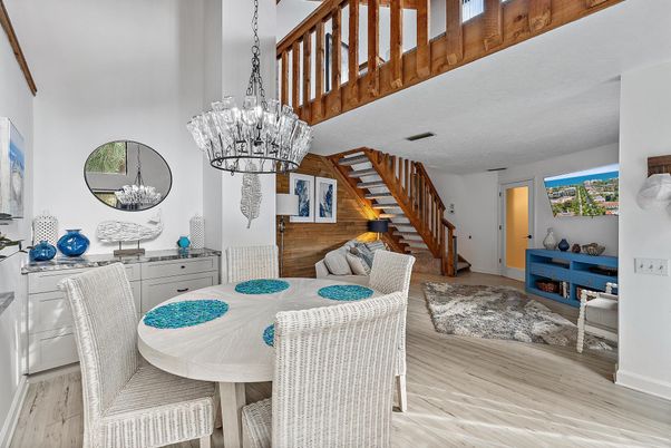 Chandelier, Dining room, Interior, Pendant Lights, Wood Texture Flooring