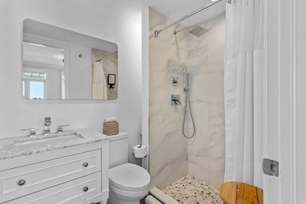 Bathroom, Interior, Marble Walls