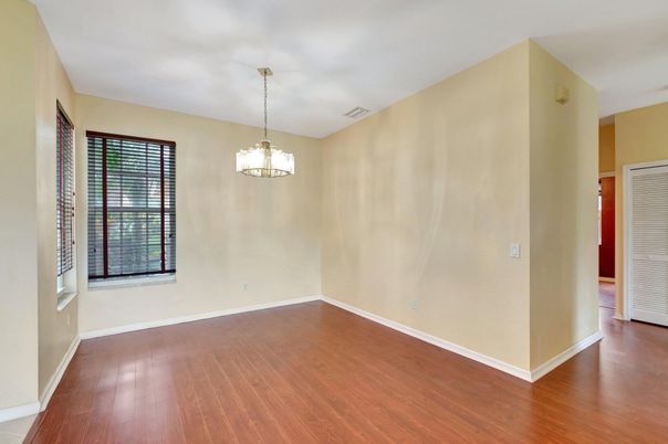 Chandelier, Empty room, Interior, Pendant Lights, Wood Texture Flooring
