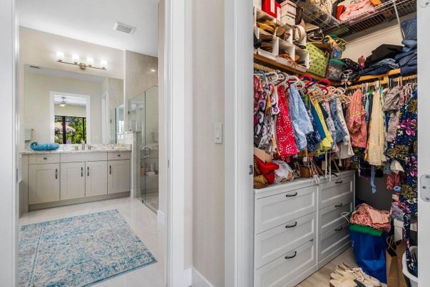 Bathroom, Glass Shower, Interior, Walk-in Closets