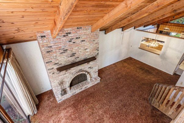 Fireplace, Interior, Wooden Beams, Wooden Ceilings