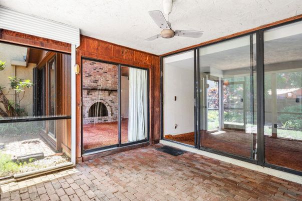 Empty room, Fireplace, Interior, Stone Walls