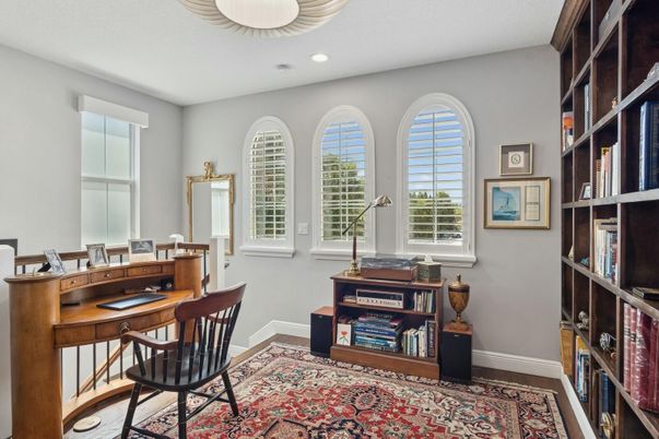 Home Office, Interior, Recessed Lighting