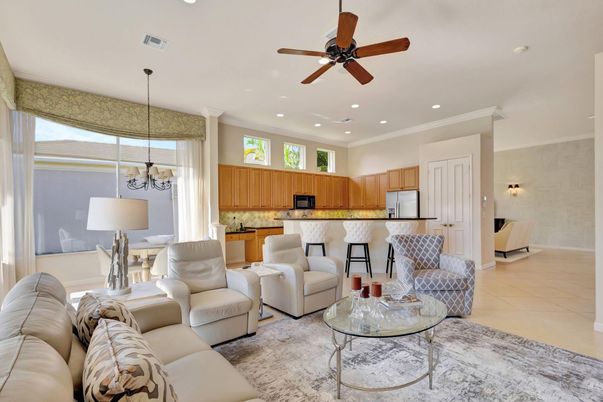 Interior, Kitchen, Living room, Pendant Lights, Recessed Lighting