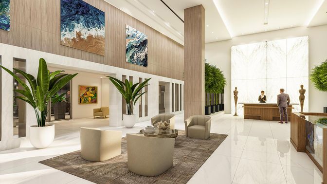 Interior, Living room, Marble, Recessed Lighting