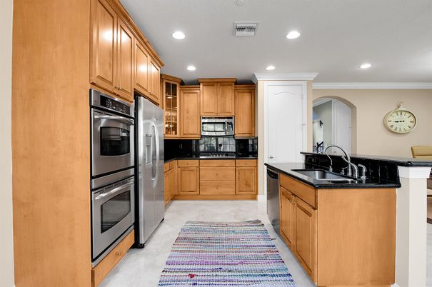 Interior, Kitchen, Recessed Lighting, Stainless Steel Appliances