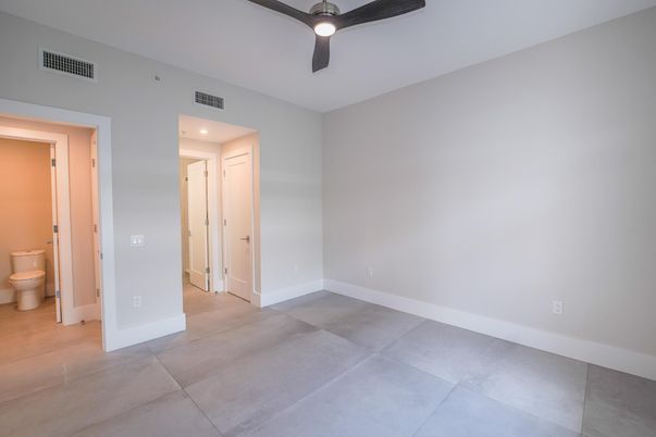 Bathroom, Empty room, Interior, Recessed Lighting