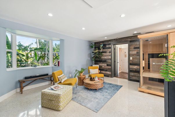Interior, Recessed Lighting, Sauna Room