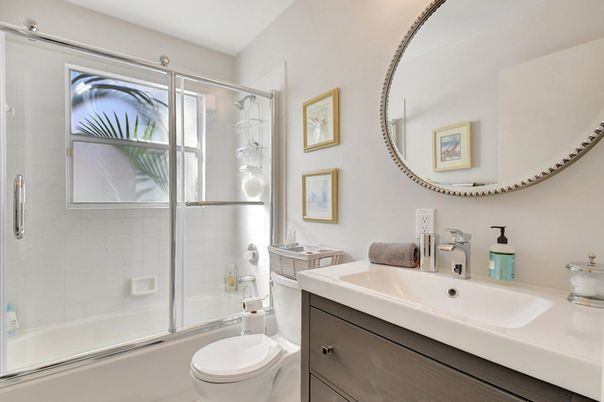 Bathroom, Glass Shower, Interior
