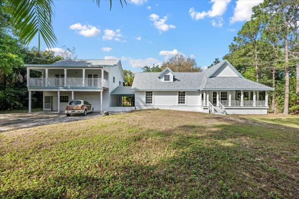 Attached, Backyard, Exterior, Facade, Farmhouse