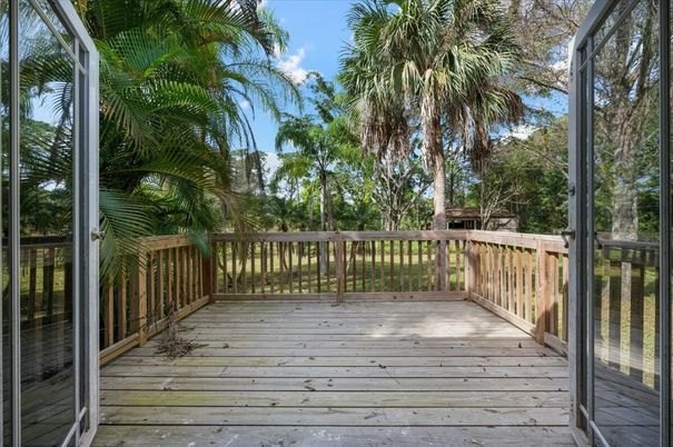 Exterior, Wood Texture Flooring