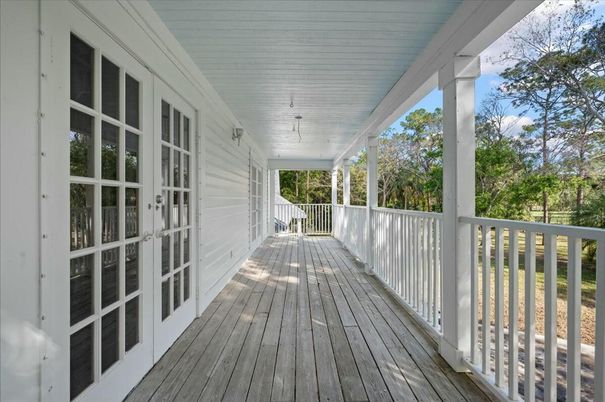 Exterior, Wood Texture Flooring
