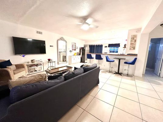 Interior, Kitchen, Living room