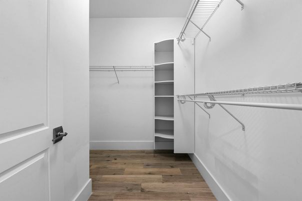 Interior, Walk-in Closets, Wood Texture Flooring