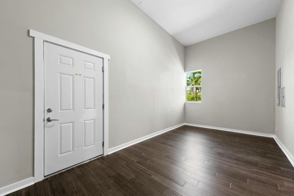 Empty room, Interior, Wood Texture Flooring