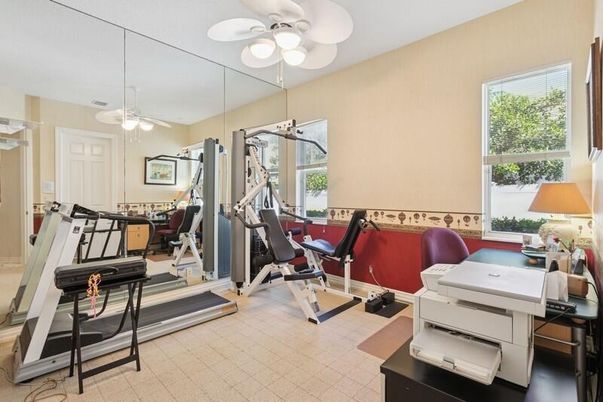 Fitness Equipment, Gym, Interior