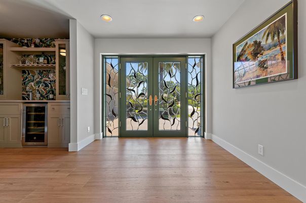 Interior, Recessed Lighting, Wood Texture Flooring