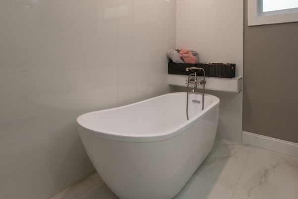 Bathroom, Free Standing Baths, Interior, Marble