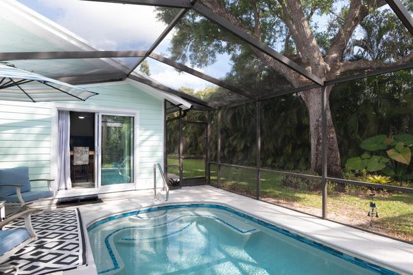 Glass Ceilings, Interior, Pool, Sun Room