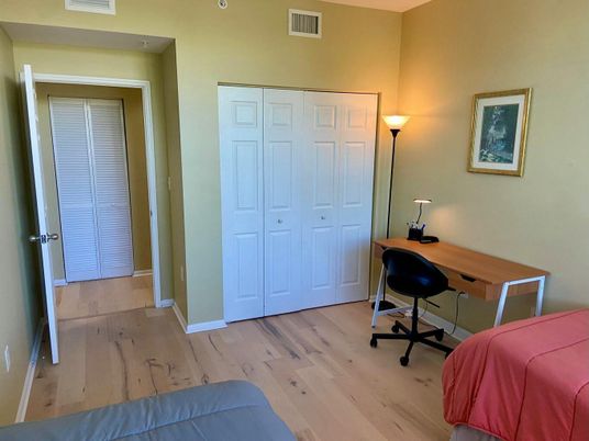 Home Office, Interior, Wood Texture Flooring