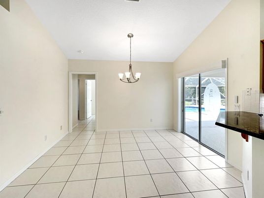 Chandelier, Empty room, Interior
