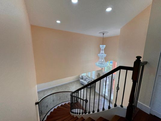 Chandelier, Interior, Recessed Lighting