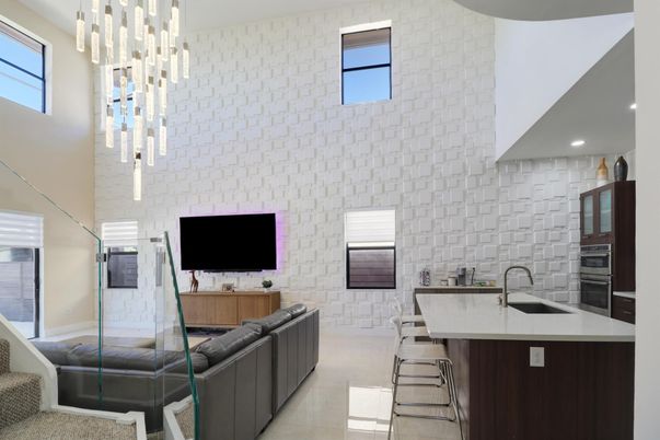 Interior, Kitchen, Pendant Lights, Recessed Lighting