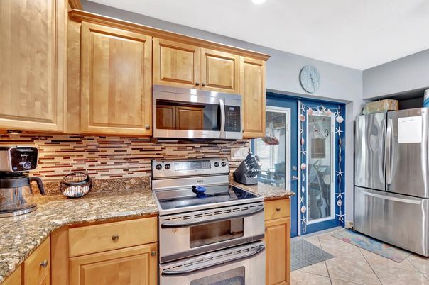 Interior, Kitchen, Recessed Lighting, Stainless Steel Appliances