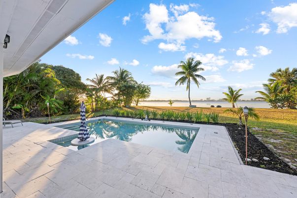 Backyard, Exterior, Pool, Water