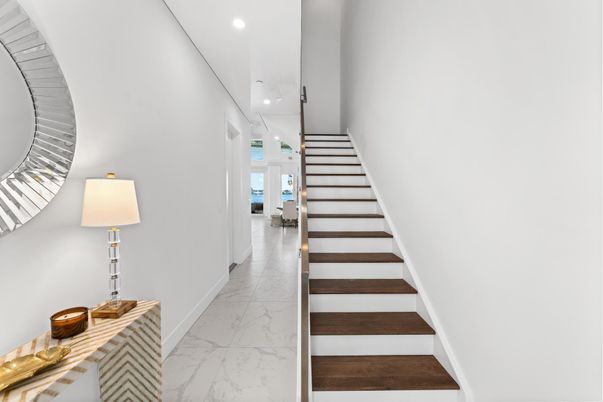 Interior, Marble, Recessed Lighting