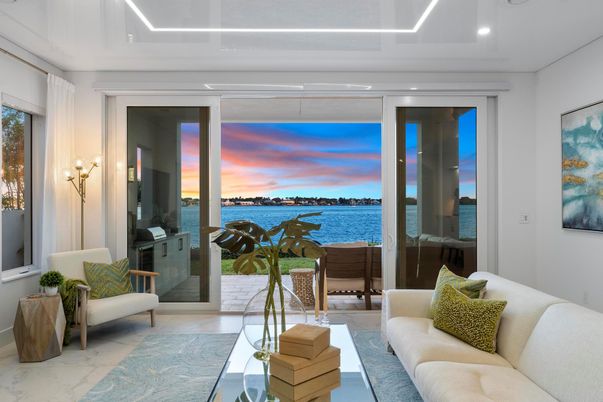 Interior, Living room, Recessed Lighting, Water
