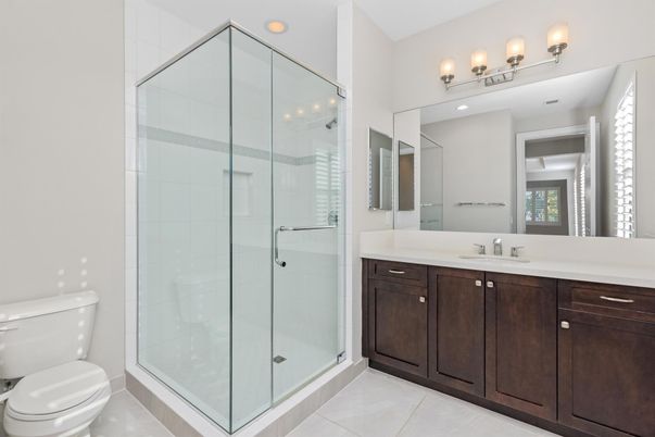 Bathroom, Glass Shower, Interior