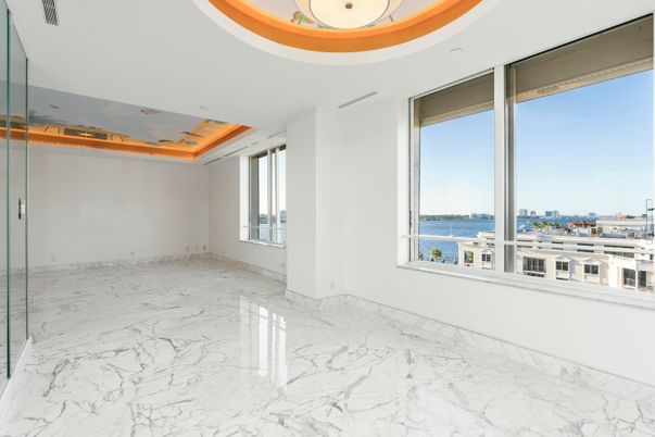 Empty room, Interior, Marble, Water
