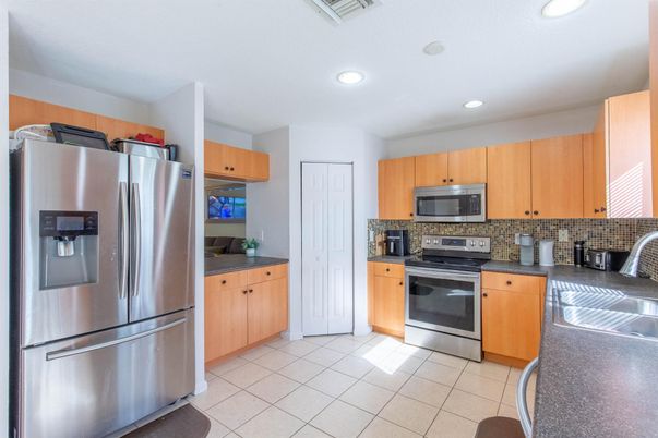 Interior, Kitchen, Recessed Lighting, Stainless Steel Appliances