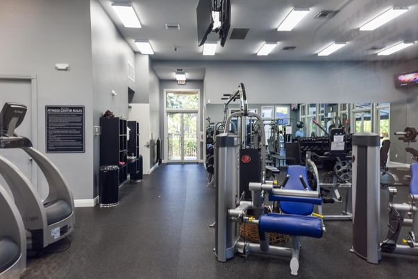 Fitness Equipment, Gym, Interior