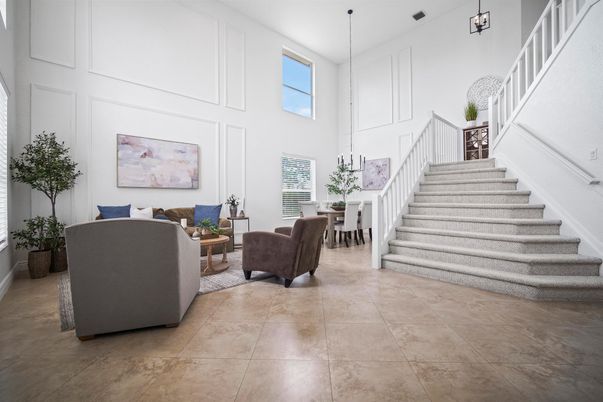 Dining room, Interior, Living room, Pendant Lights