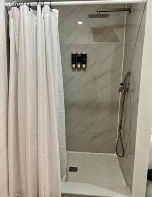 Bathroom, Interior, Marble Walls