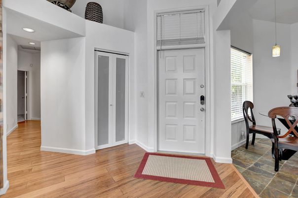 Interior, Pendant Lights, Recessed Lighting, Wood Texture Flooring
