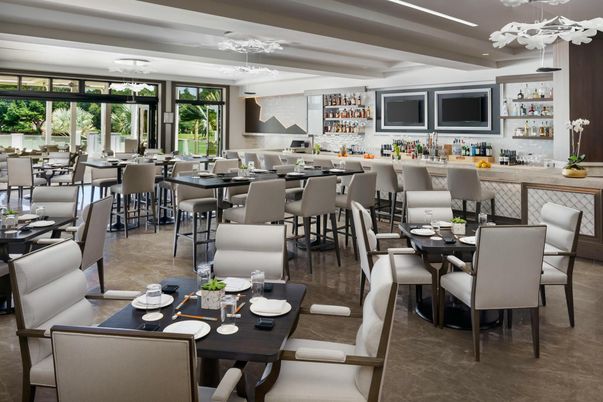 Dining room, Interior, Recessed Lighting