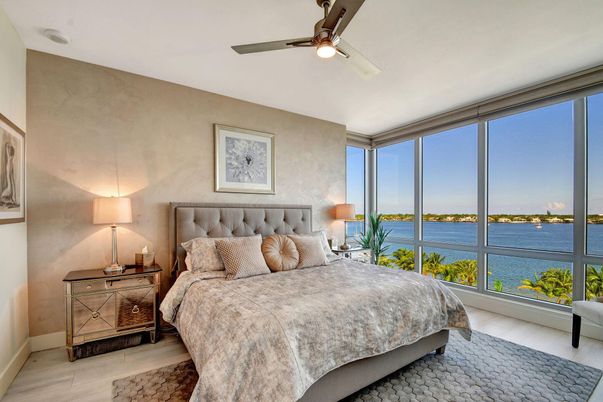 Bedroom, Interior, Water, Wood Texture Flooring