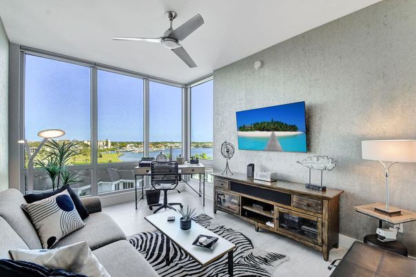 Home Office, Interior, Living room